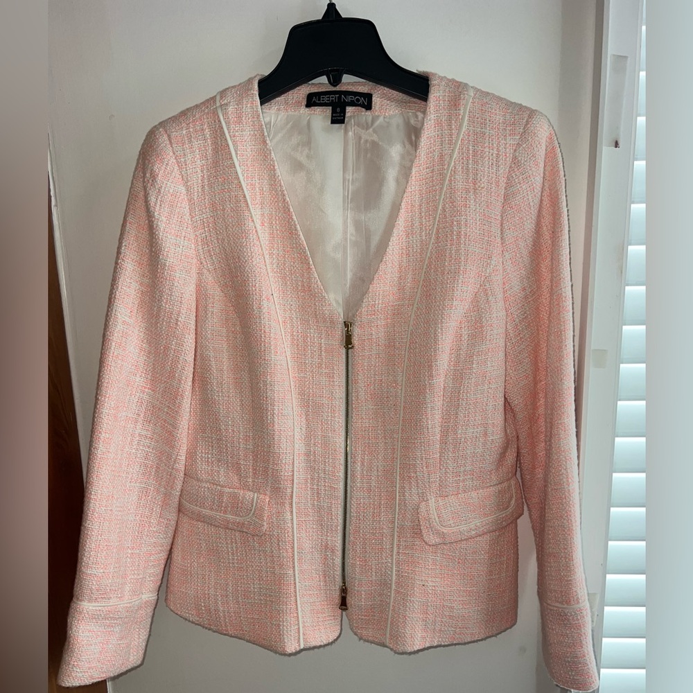 Albert Nipon Pink Women's Jacket